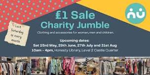 £1 Jumble Sale; clothes & accessories for all the family