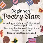 Beginners’ Poetry Slam