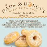 Father's Day Dads & Donuts (Member Event)