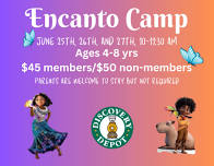 Encanto Camp at Discovery Depot!