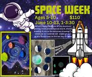 Space Week Art Camp, Ages 5-10