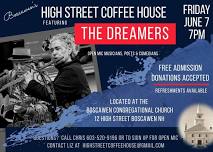 Boscawen's High Street Coffee House featuring Paul Hubert and Kathi Sheer of 'The Dreamers'