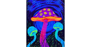 6/14 – Magic Mushrooms Black Light Party! – 6:30pm