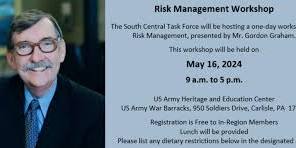 SCTF Risk Management Workshop with Gordon Graham