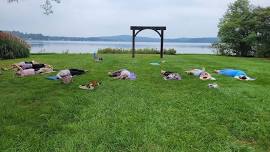 Hops and Flow Yoga by The Water at Oakholm Brewery