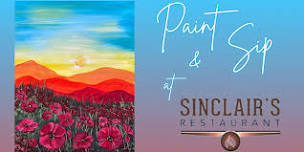 Spring Paint & Sip at Sinclair’s!