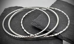 Make a 3 Bangle Stack with Kate Snookes on Friday 14th June, 2024 10.30 - 3.30pm.