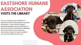 Eastshore Humane Association Visits the Library!