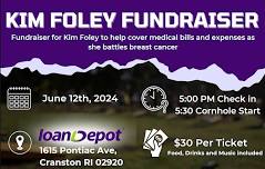 Cornhole Tournament and Cookout For Kim Foley,