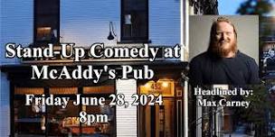 Comedy at McAddy's Pub