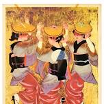 Travel Poster Japan Awa Odori Folk Dance Festival Kiyoshi Nakajima