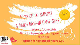 Kickoff to Summer Daily Drop-In Camp