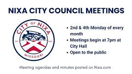 Nixa City Council Meeting