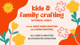 Kids and Family Crafting at MECCA