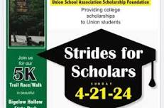 UNION SCHOOL ASSOCIATION SCHOLARSHIP FOUNDATION 5K RACE/WALK