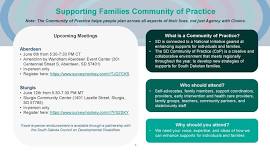 Supporting Families Community of Practice-Aberdeen