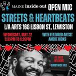 “Streets & Heartbeats” Open Mic Night