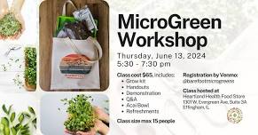 MicroGreens Workshop