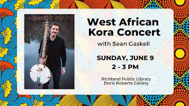 West African Kora Concert with Sean Gaskell