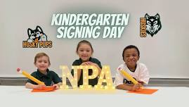 Kindergarten Signing Day