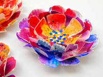 Art Attack: Painted Paper Plate Flowers