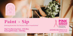 Pink Ribbon - Paint n Sip