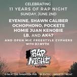 RAP NIGHT 11th Anniversary