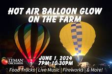 Hot Air Balloon Glow at Lyman Orchards!