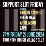 Support Slot Friday