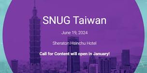 SNUG Taiwan 2024