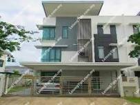 Auction 3 Storey Semi Detached House in Kajang Selangor for RM990000