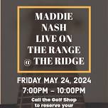 Live Music Returns to Pine Ridge Golf Course