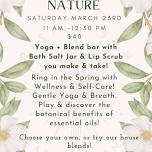 Scents of Nature Yoga + Blend Bar w/ Essential oils