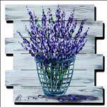 Love of Lavender on Shiplap