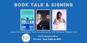 Book Talk! Louise Story and Ebony Reed's FIFTEEN CENTS ON THE DOLLAR