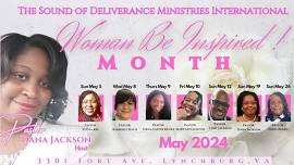 Women Be Inspired Month! Guest Speaker: Pastor Sylvia Kee