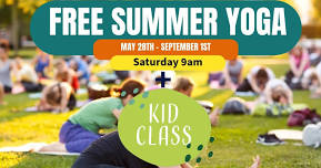 Free Summer Yoga Kid Class