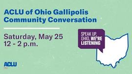 Gallipolis Community Conversation