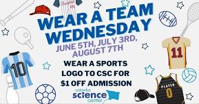 Wear a Team Wednesday