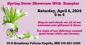 Spring Decor Showcase with Samples