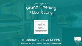 KKA Chamber: Ribbon Cutting Celebration for Salt & Sand Fine Art Gallery!