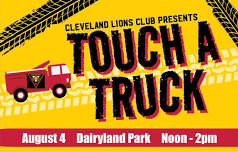 Touch a Truck hosted by Cleveland Lion's Club