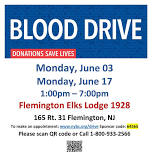 Flemington Community Blood Drive - Emergency Blood Shortage!