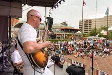 The United States Navy Band Commodores at Baltimore's Inner Harbor