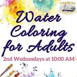 Water Coloring for Adults