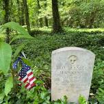 Placing Flags for Memorial Day