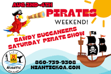 Pirates Weekend Aug 2nd-4th!