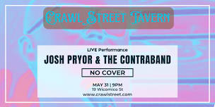 Josh Pryor and the Contraband at 9pm