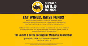 The Hotsinpiller Foundation - Buffalo Wild Wings Fundraising Event