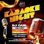 Karaoke Night Every Thursday at 1Fifty1 Bar & Grill in Newburgh 7pm w/DJ Carl Empire Entertainment